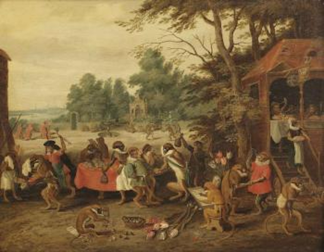 An Allegory of Tulipomania by Jan Brueghel the Younger
