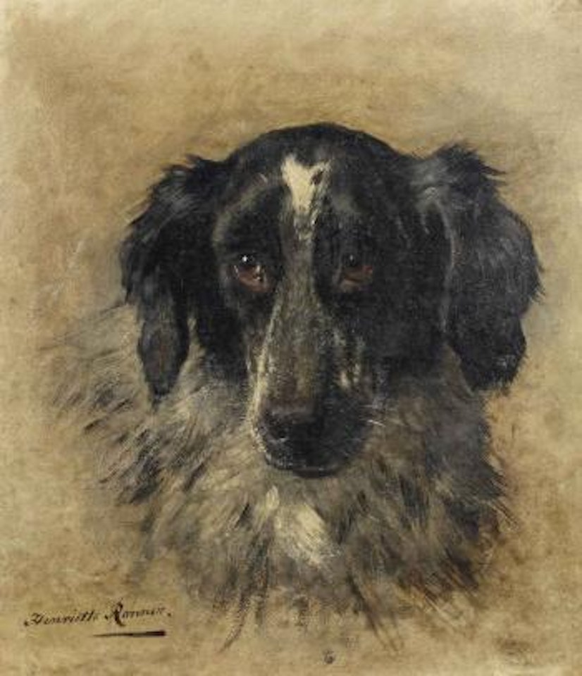An English Setter by Henriette Ronner-Knip