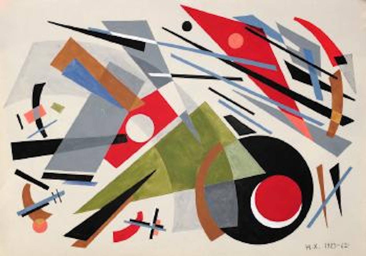 Suprematistische Komposition by Nadia Khodossievitch-Leger