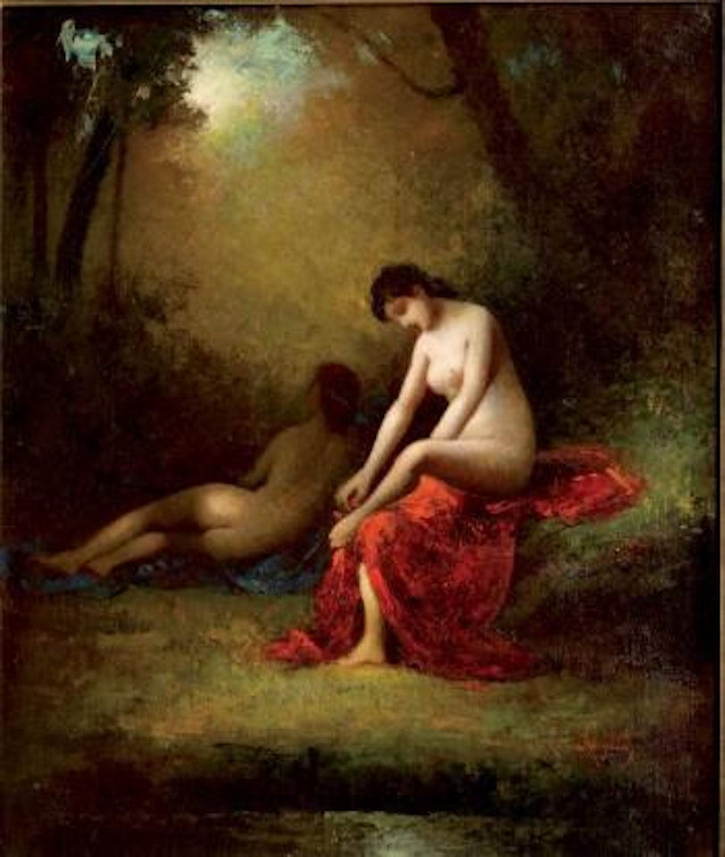 Femmes au bain by Frederic Borgella