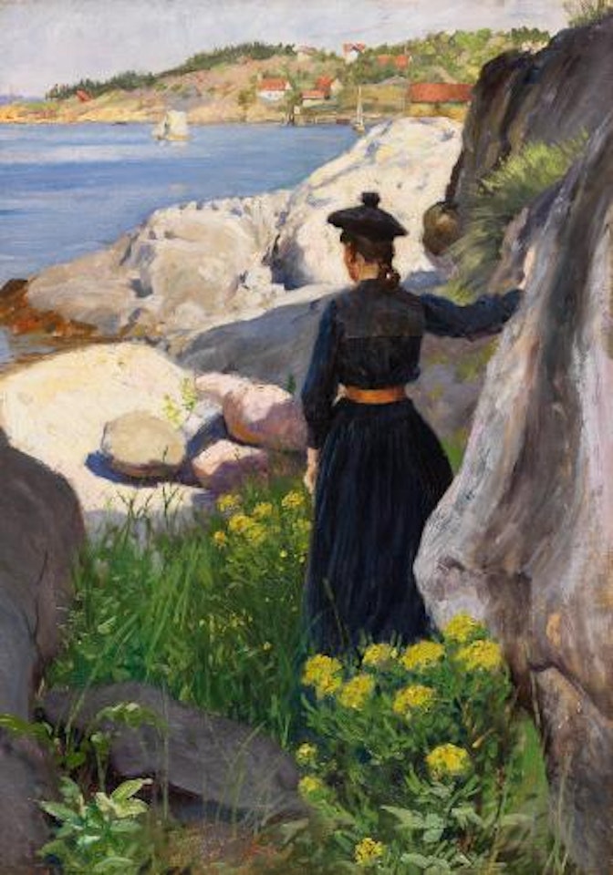An der Küste by Paul Fischer