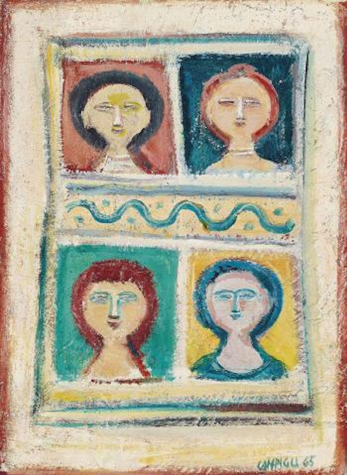 Quattro Donne by Massimo Campigli