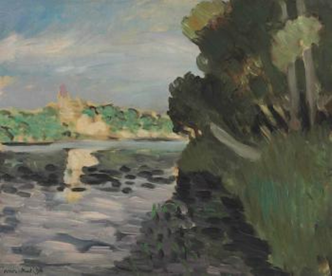 Bords de la Seine à Vétheuil by Henri Matisse