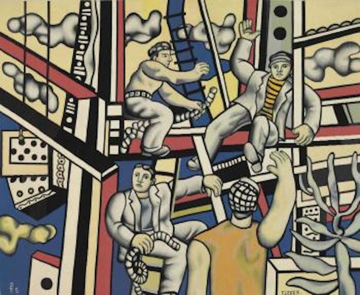 Les Constructeurs by Fernand Leger