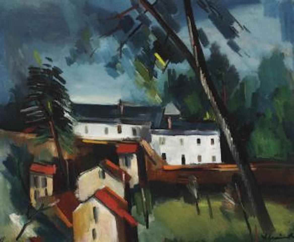 Maisons dans la campagne by Maurice de Vlaminck
