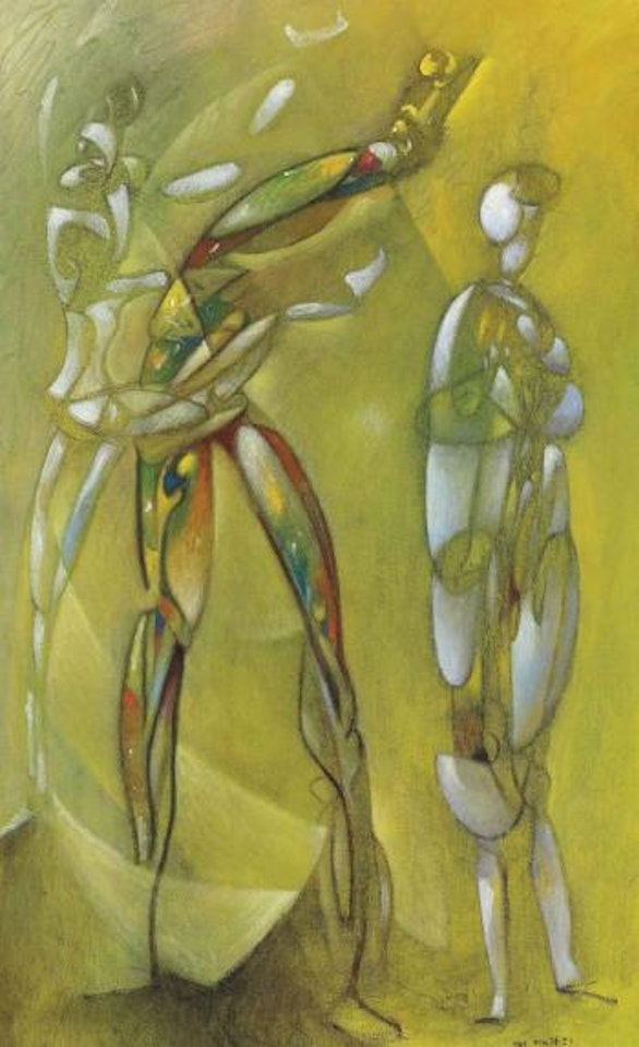 Dancers Under the Starry Sky by Max Ernst