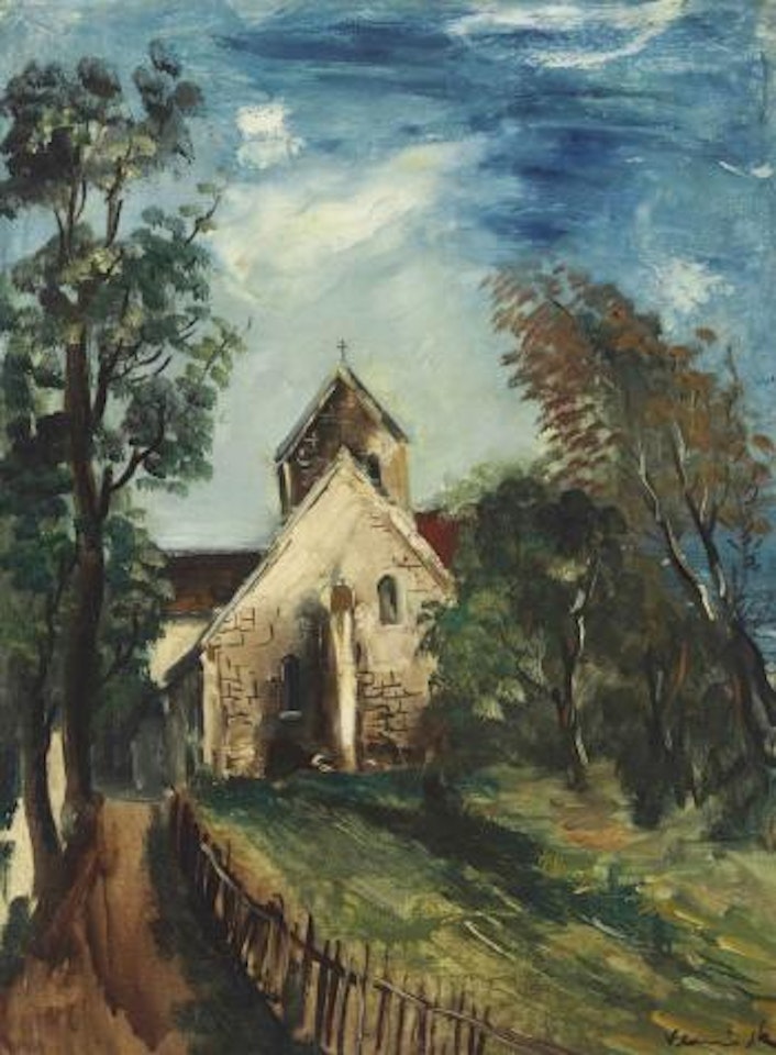 L'Eglise by Maurice de Vlaminck