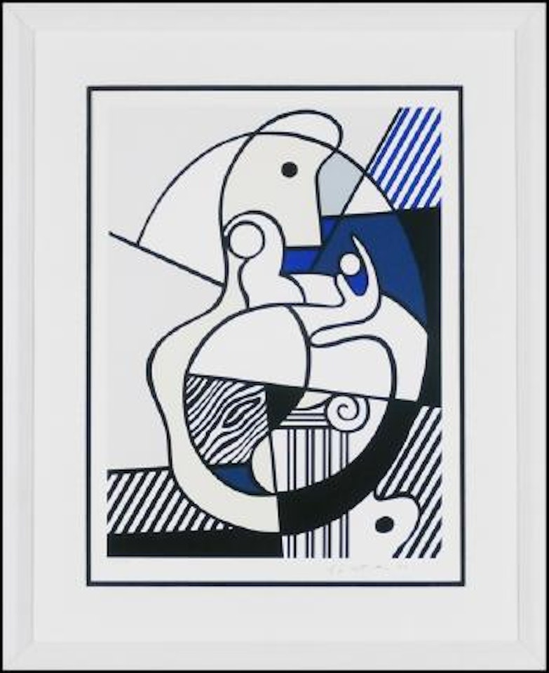 Homage to Max Ernst by Roy Lichtenstein