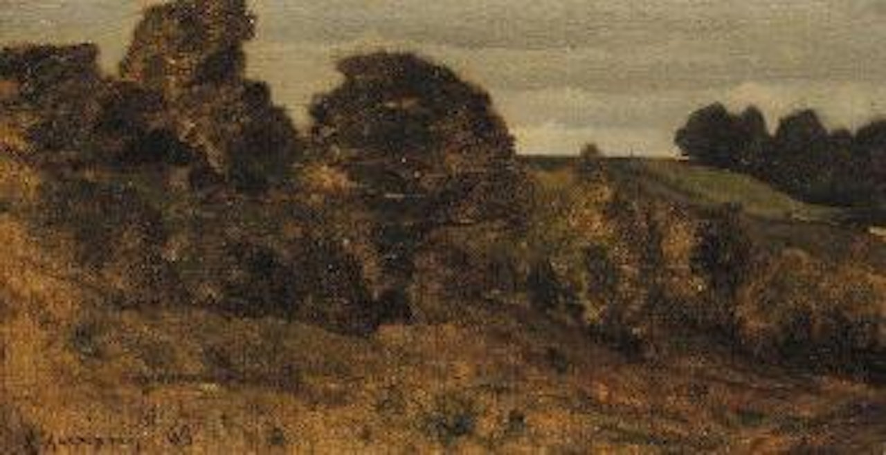 Sous-bois by Henri Harpignies