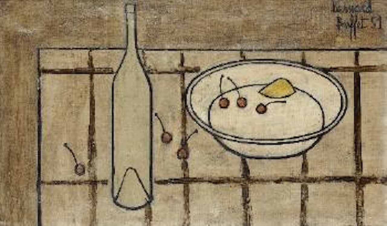 Still-life with Cherries by Bernard Buffet