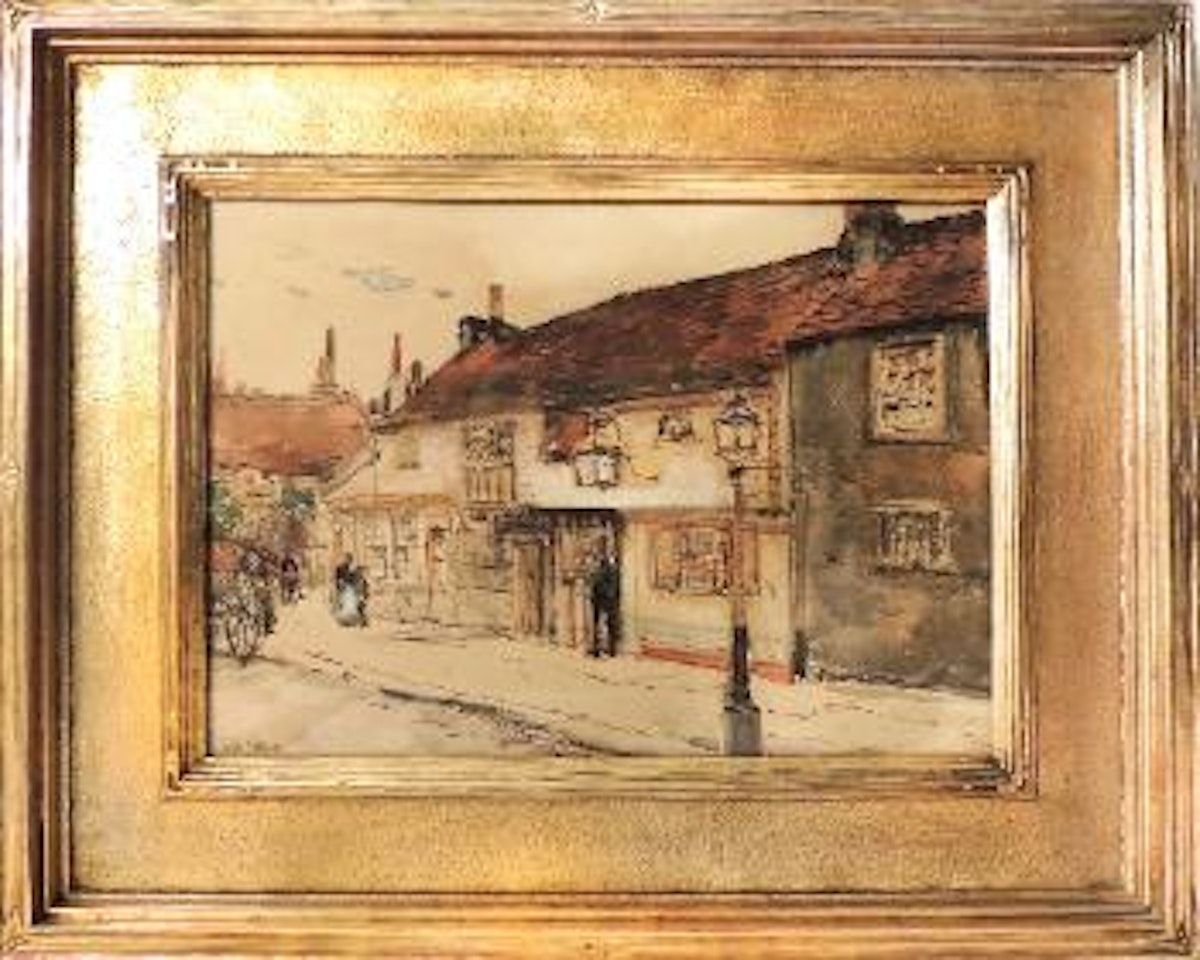 Paris Street Scene by Childe Hassam