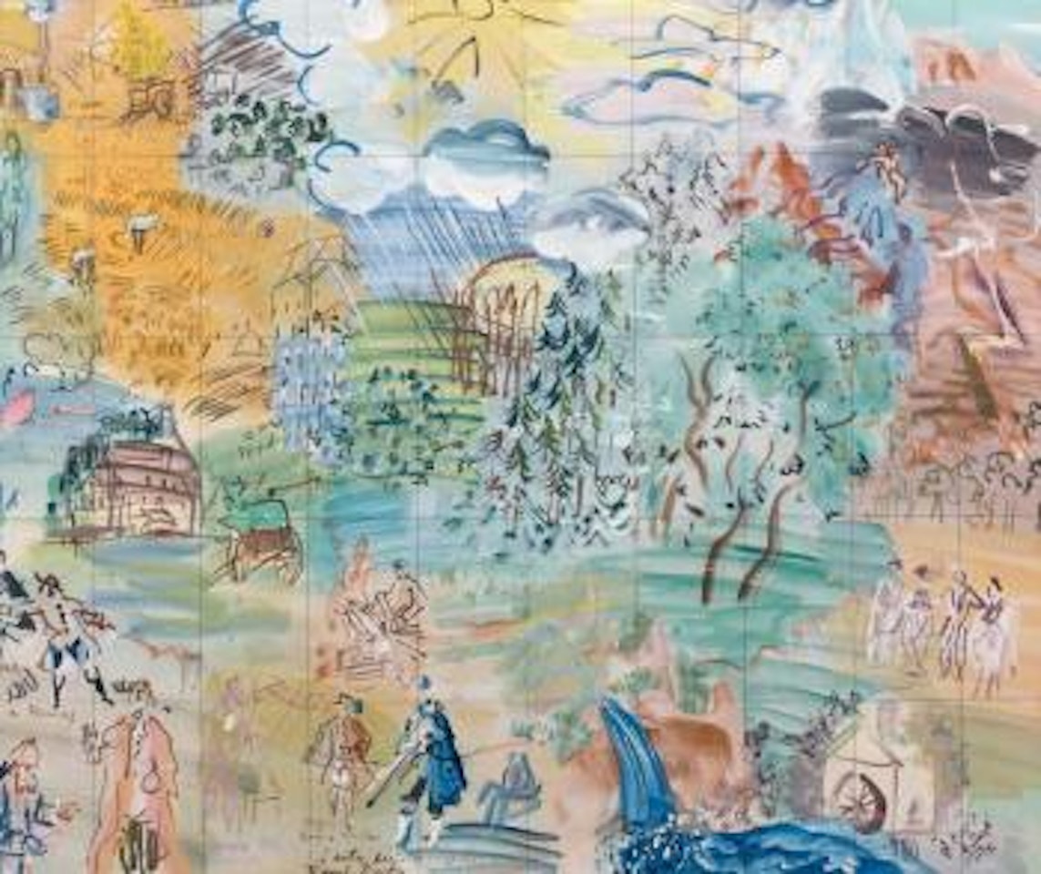 La fée électricité by Raoul Dufy
