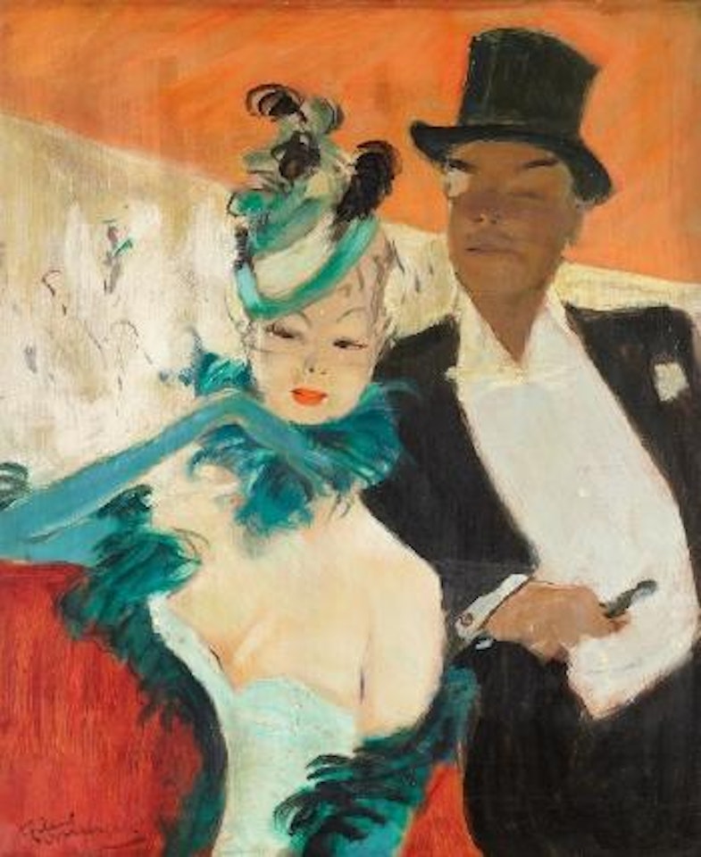 Le Promenoir by Jean Gabriel Domergue