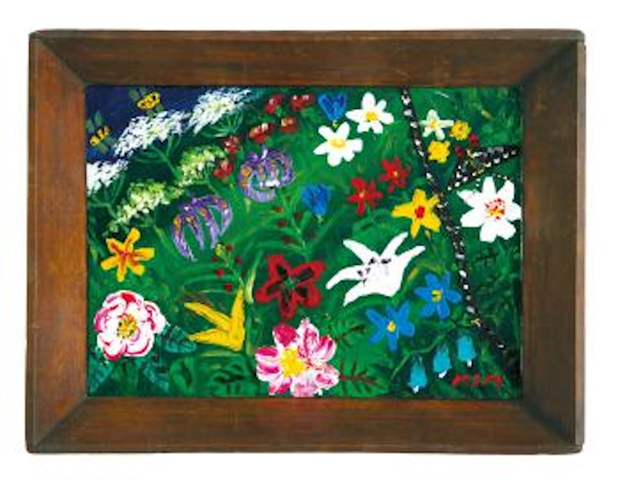Flowers and Bees by Kim Chong Hak