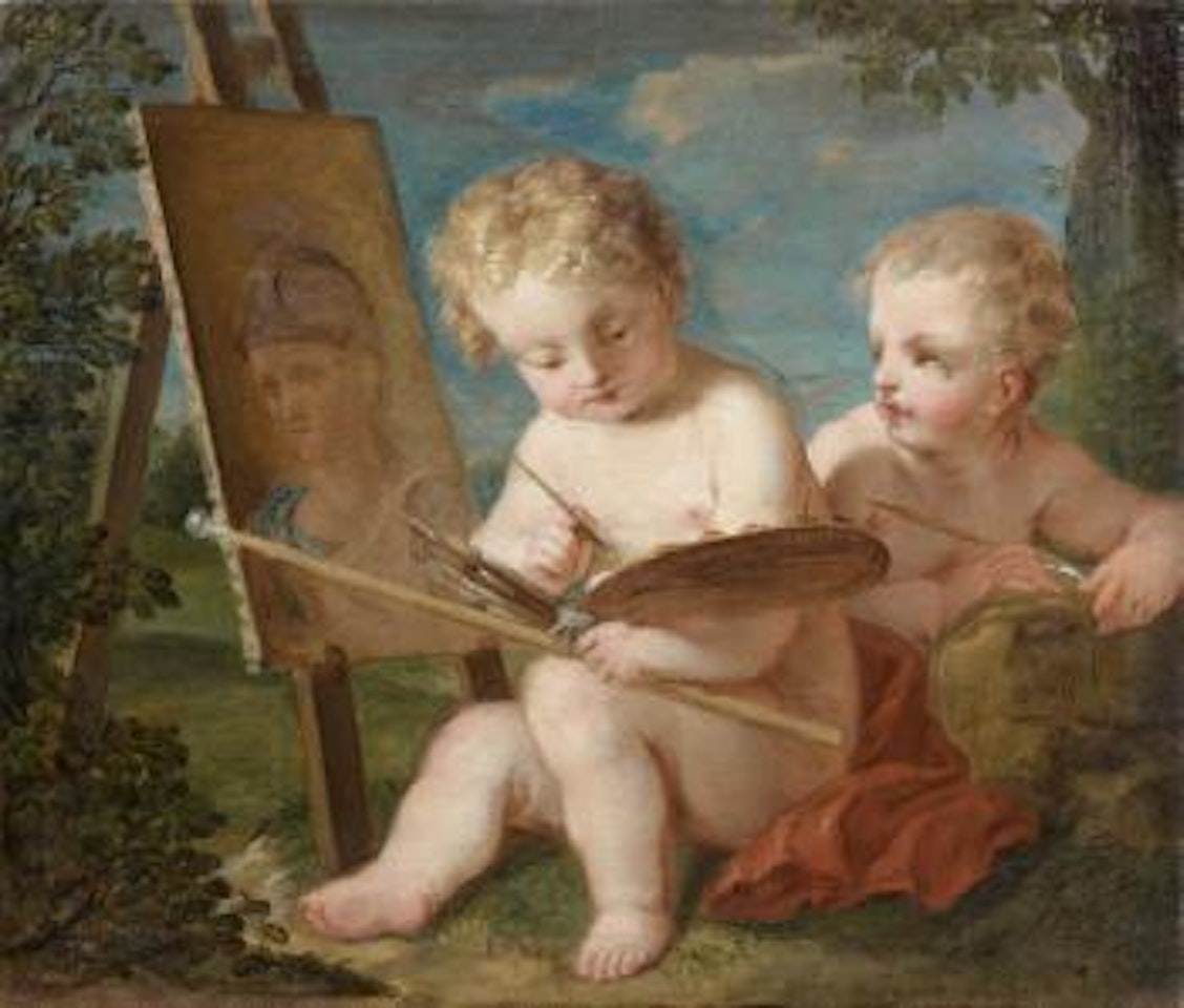Allégorie de la peinture by François Lemoyne