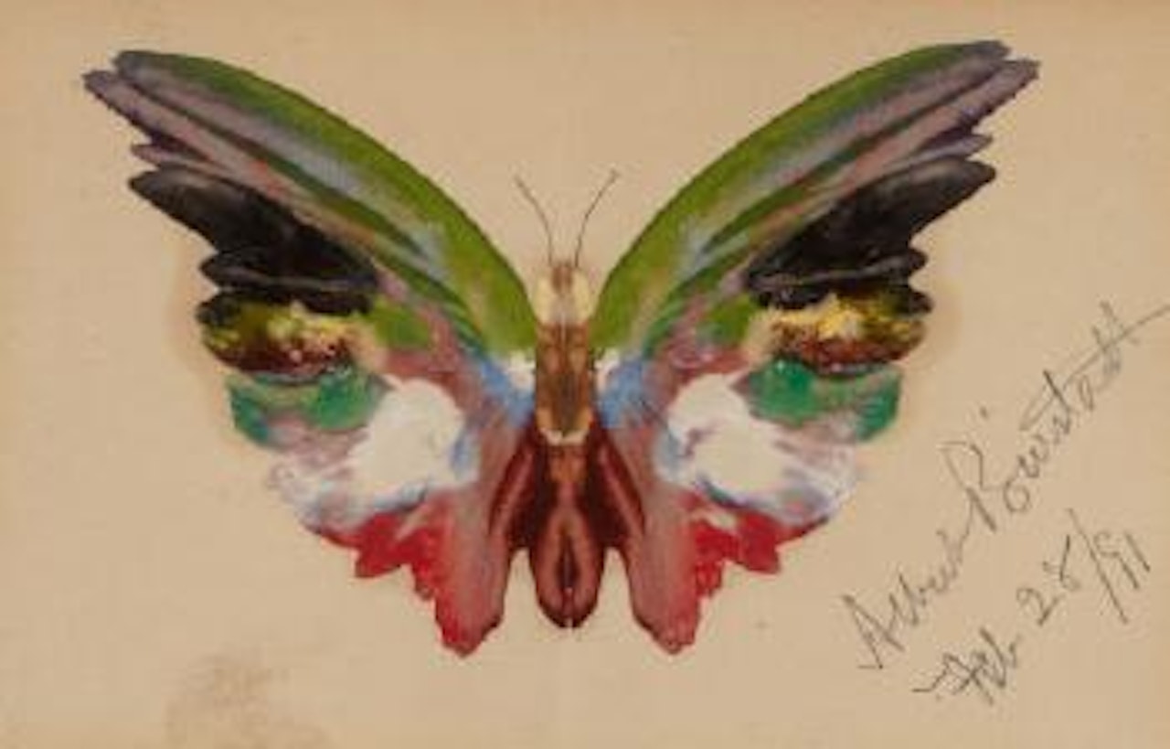 Butterfly by Albert Bierstadt