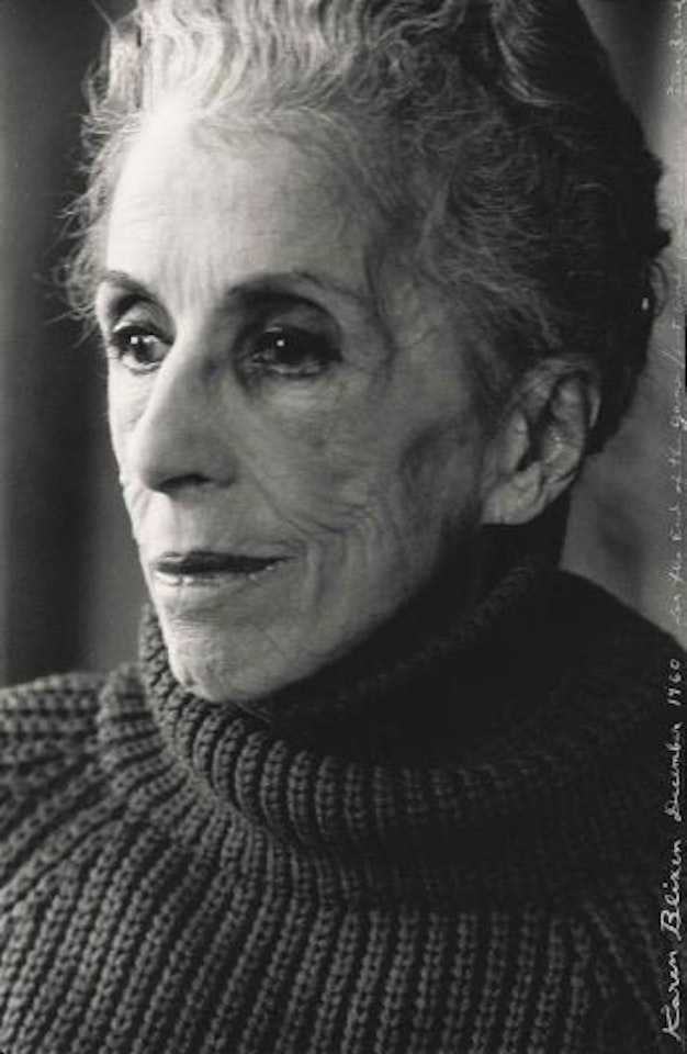 Karen Blixen, for the End of the Game/Last Word from Paradise, December, 1960 by Peter Beard