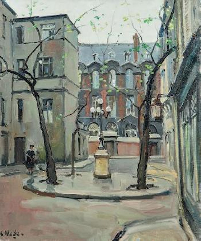 Place de Furstenberg à Paris by Constantin Kluge