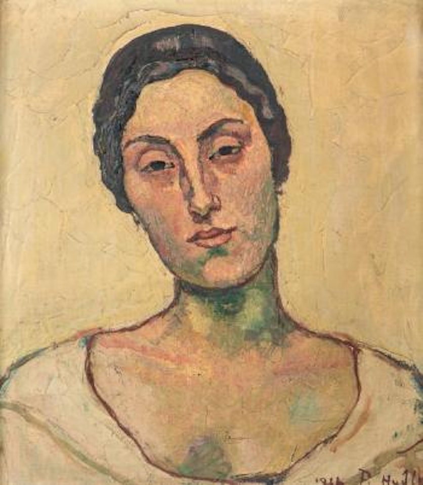 Portrait de la danseuse Francine Meylach by Ferdinand Hodler