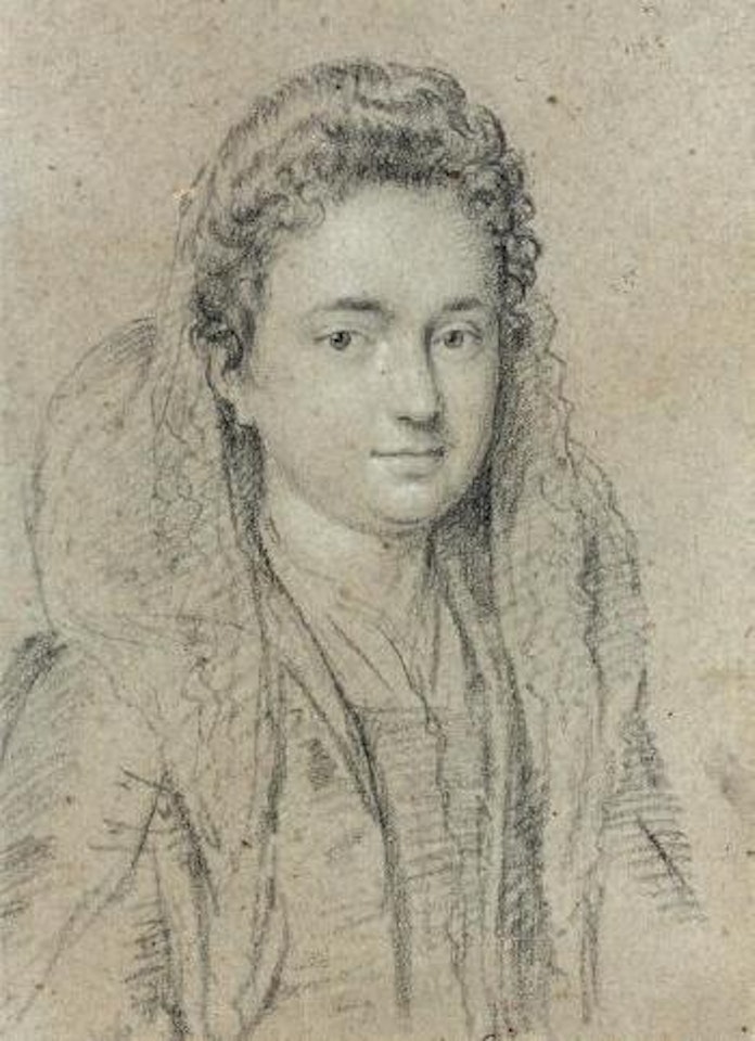 Portrait de Laura Maccarana by Ottavio Leoni