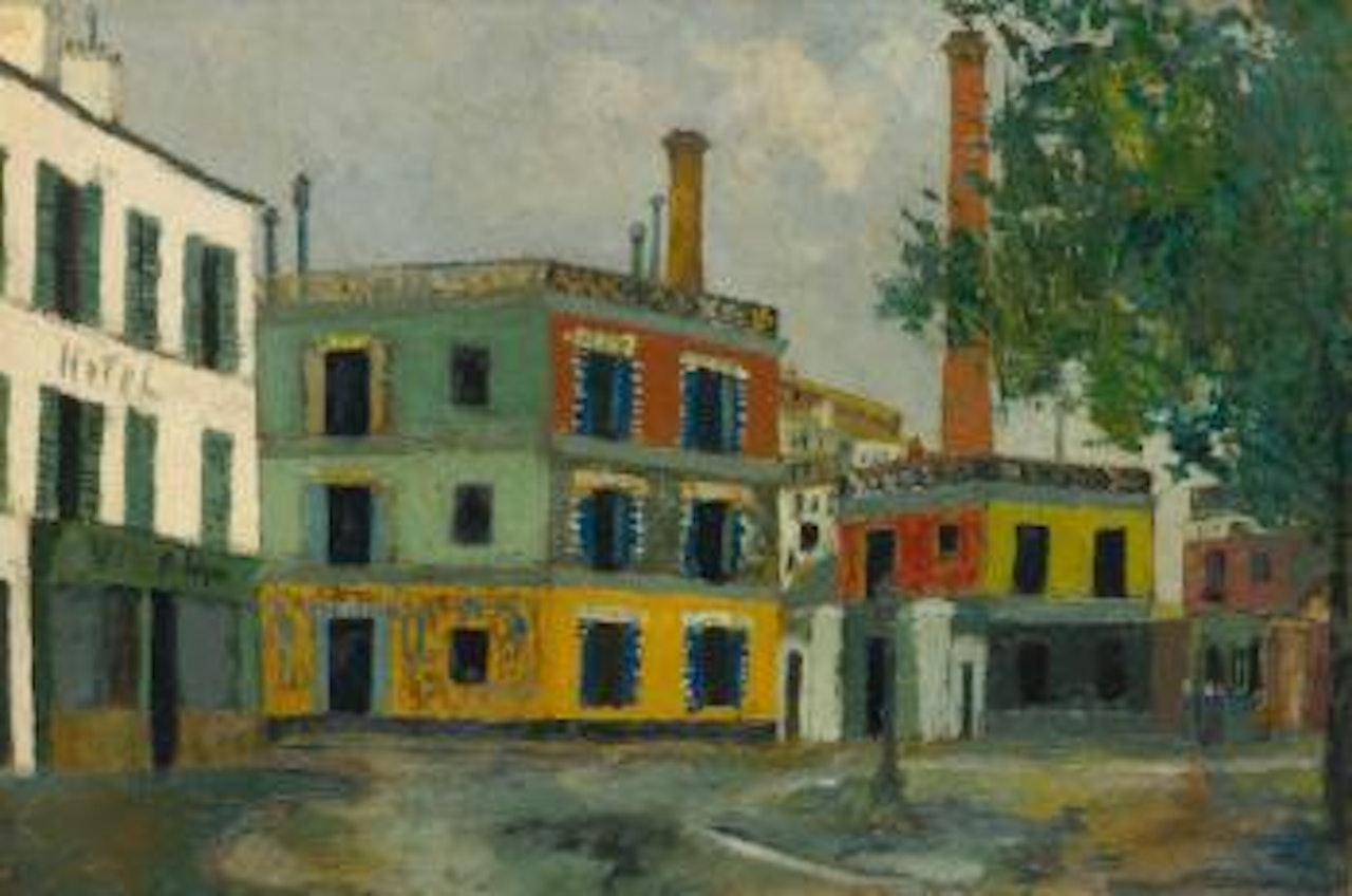 Les Fabriques à Gobelins by Maurice Utrillo