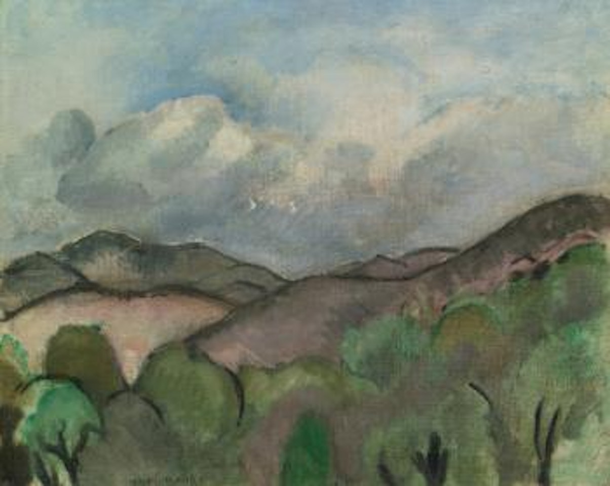Le Mont Chauve Ã  Nice by Henri Matisse