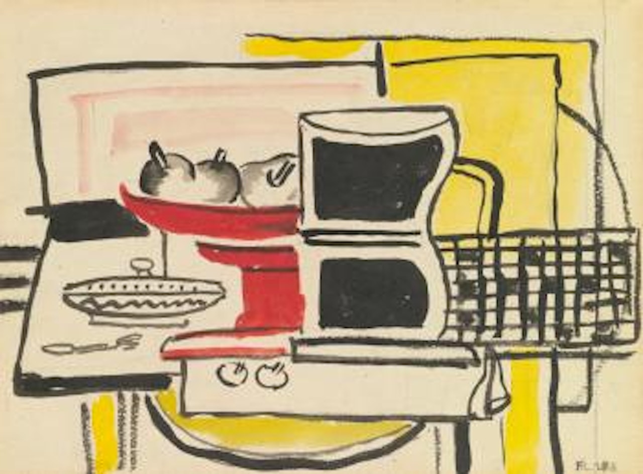 Nature Morte Au Compotier by Fernand Leger