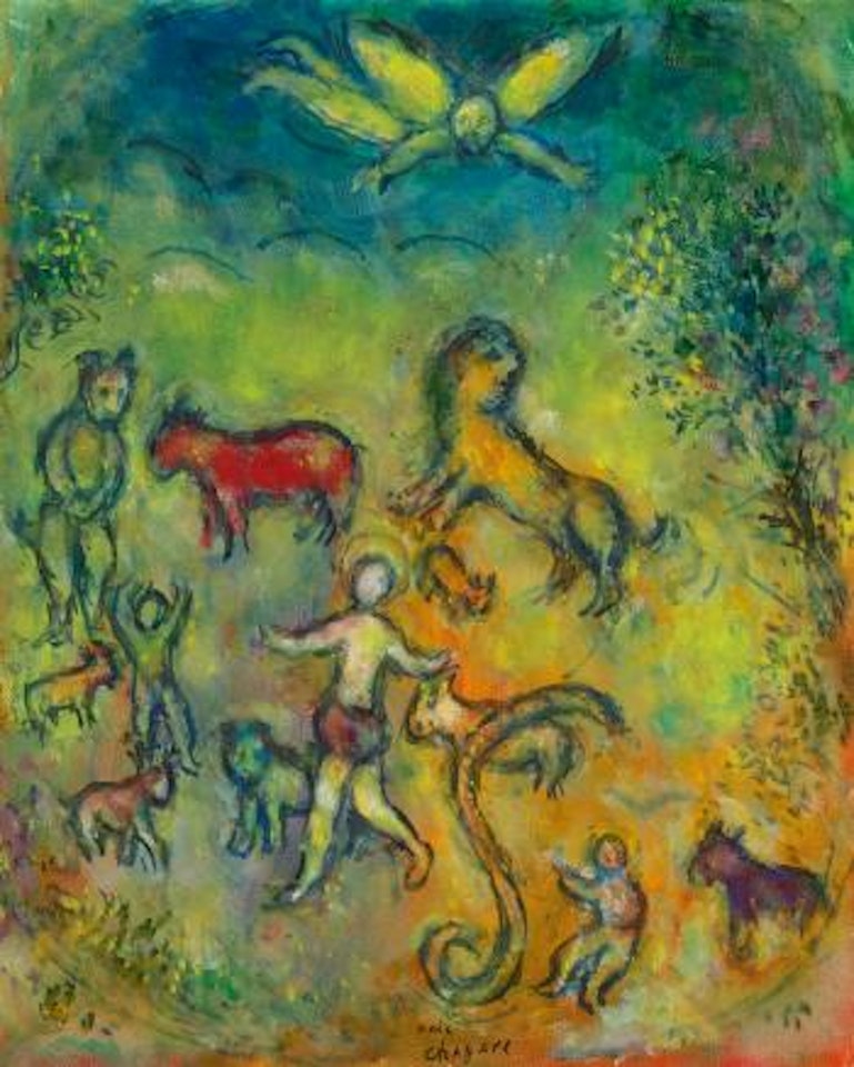 Le Paradis by Marc Chagall