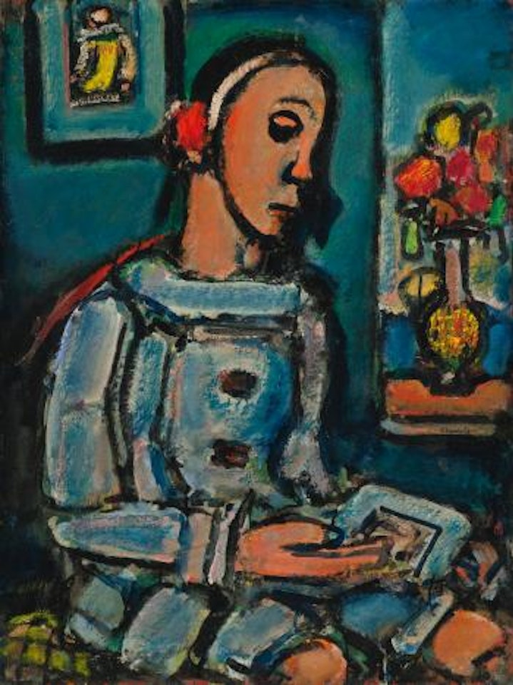 Le Pierrot Sage by Georges Rouault
