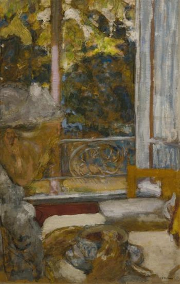 Madame Vuillard Au Petit-déjeuner à La Toquade by Édouard Vuillard
