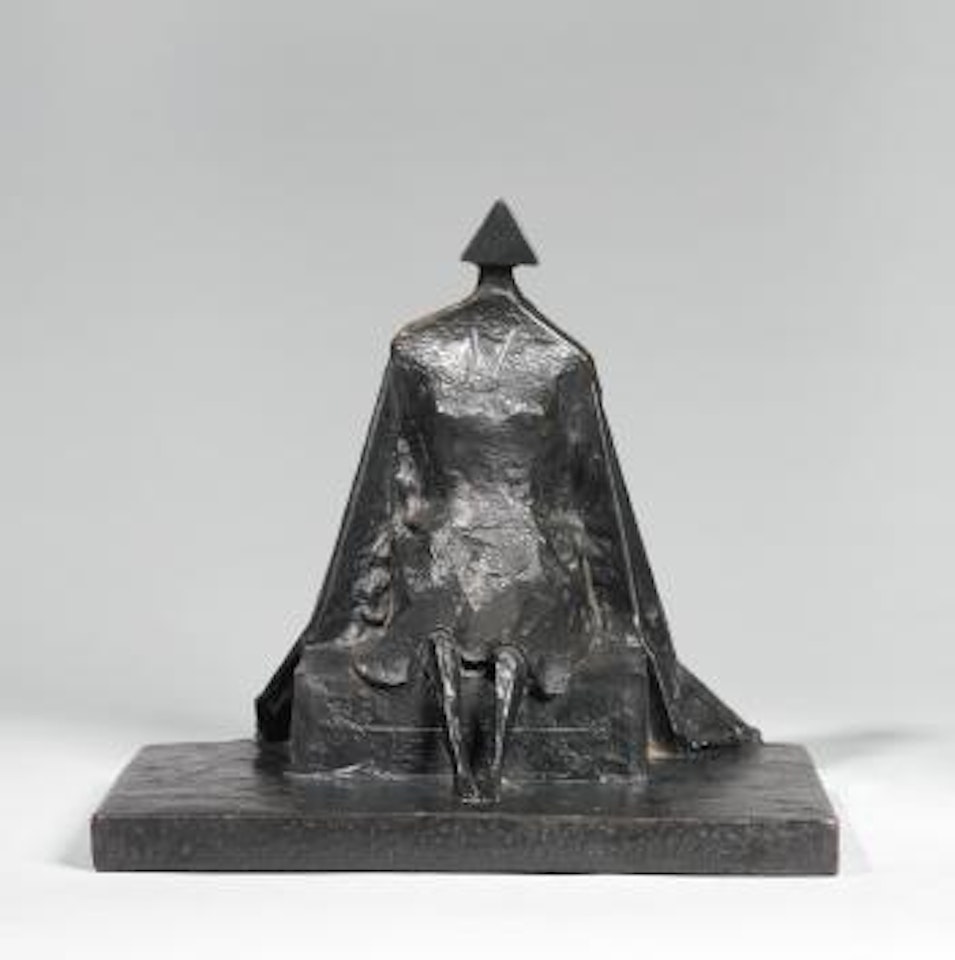 Sitting Woman In Robes I by Lynn Chadwick