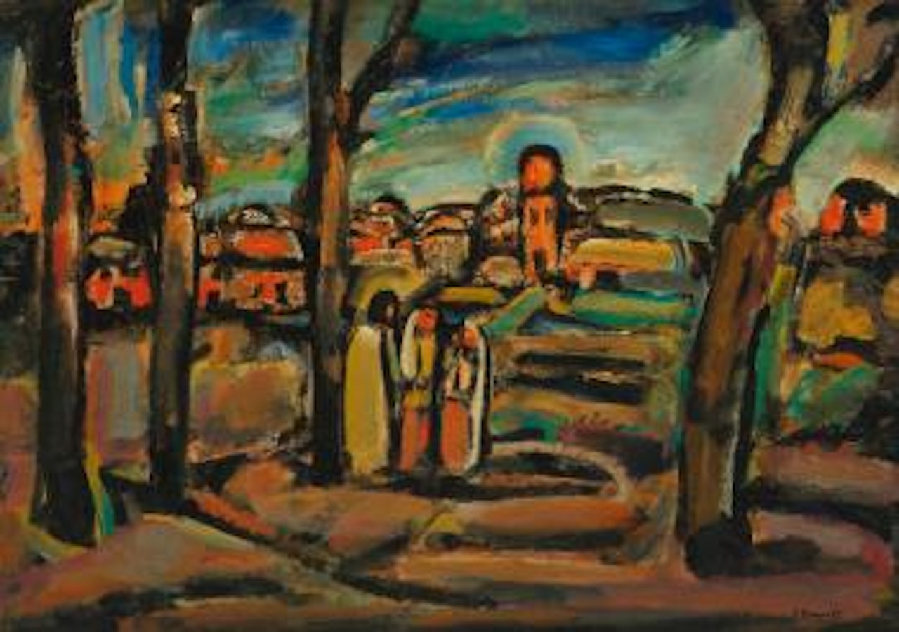Vieux Faubourg by Georges Rouault
