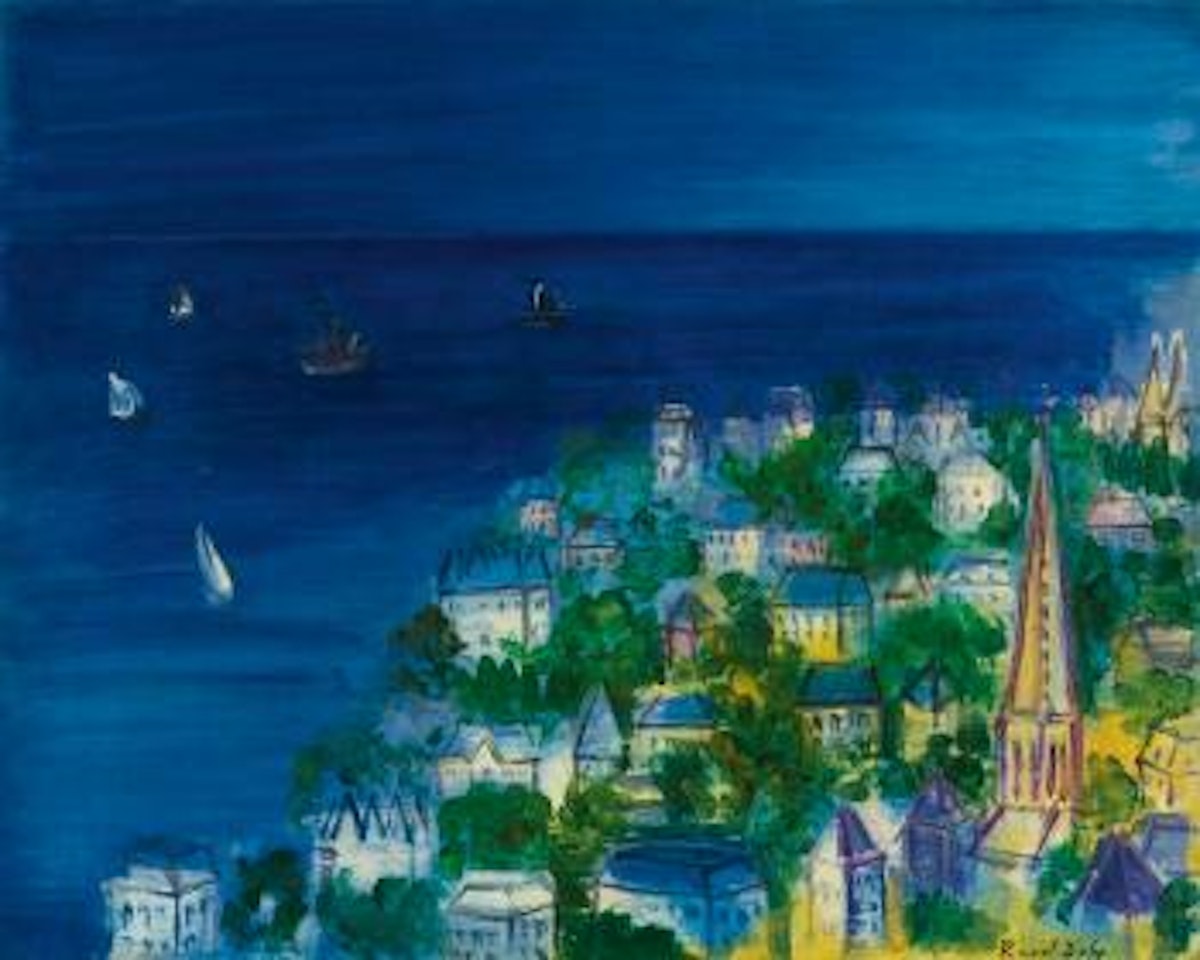 Vue De Sainte-adresse by Raoul Dufy