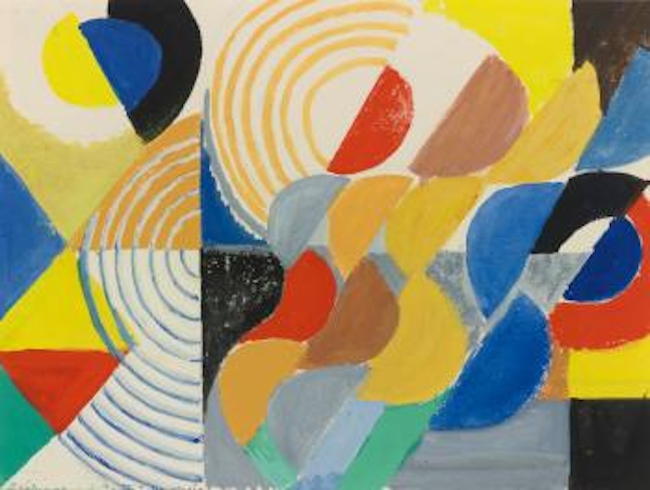 Rythme Coloré by Sonia Delaunay