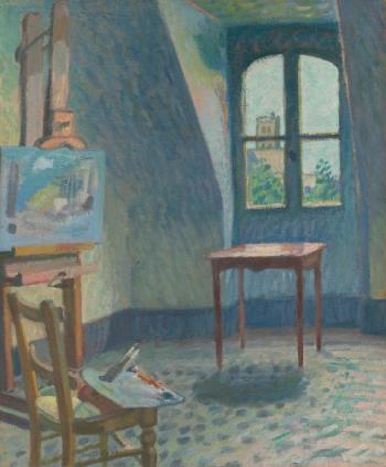 L'atelier by Raoul Dufy