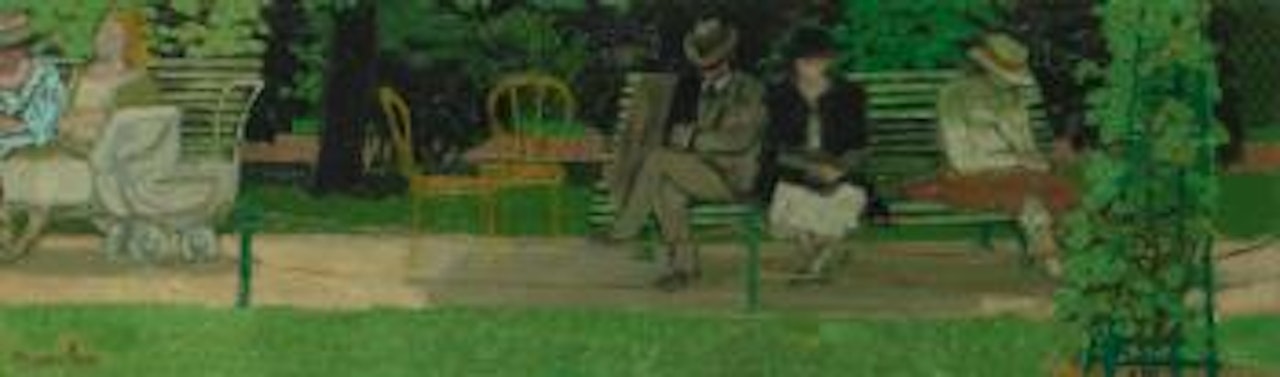 Un Après-midi Au Parc by Maurice Brianchon