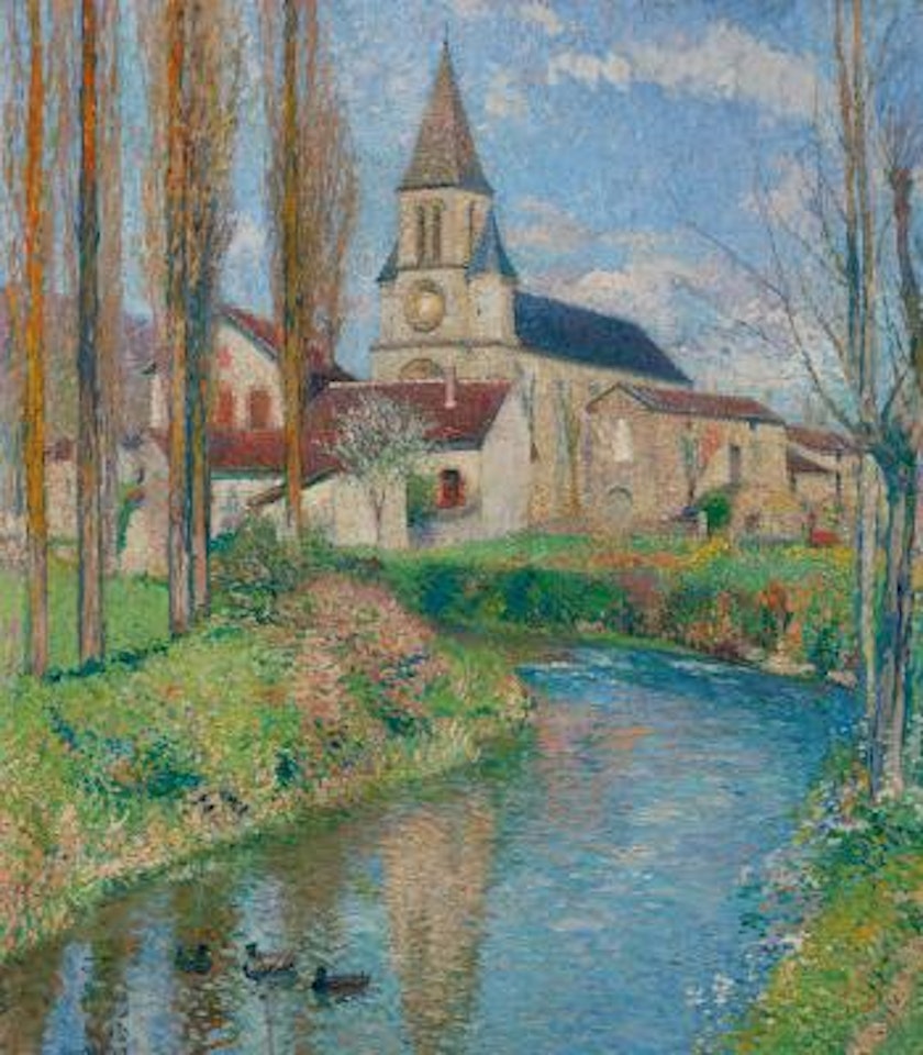 L'eglise De Labastide-du-vert by Henri Jean Guillaume Martin