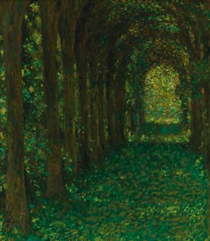 L'allée Verte by Henri Le Sidaner