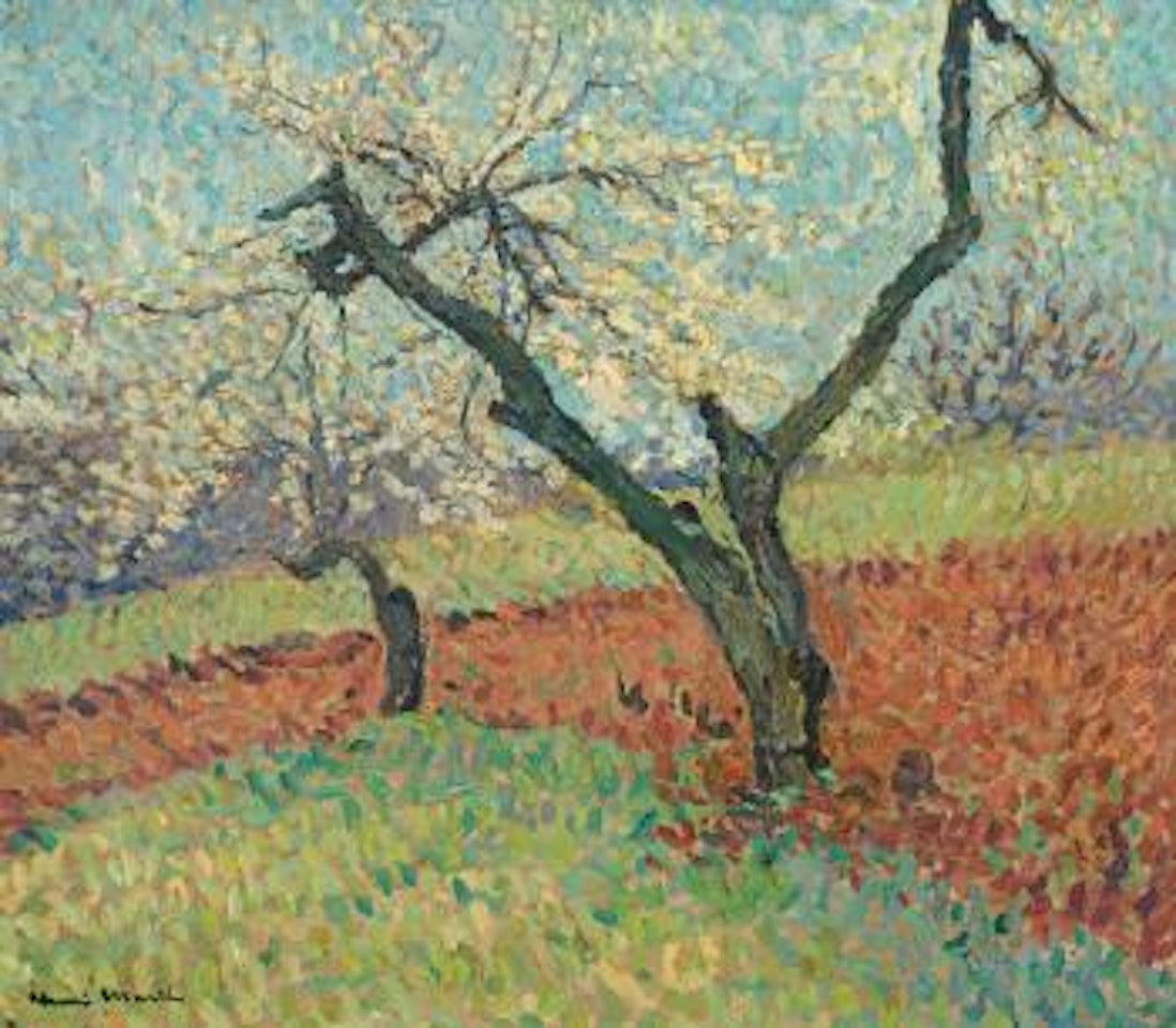 Les Vieux Pruniers by Henri Jean Guillaume Martin