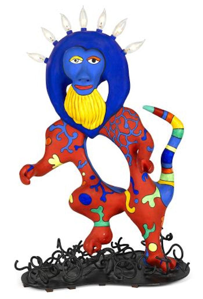 Babouin lampe by Niki de Saint Phalle