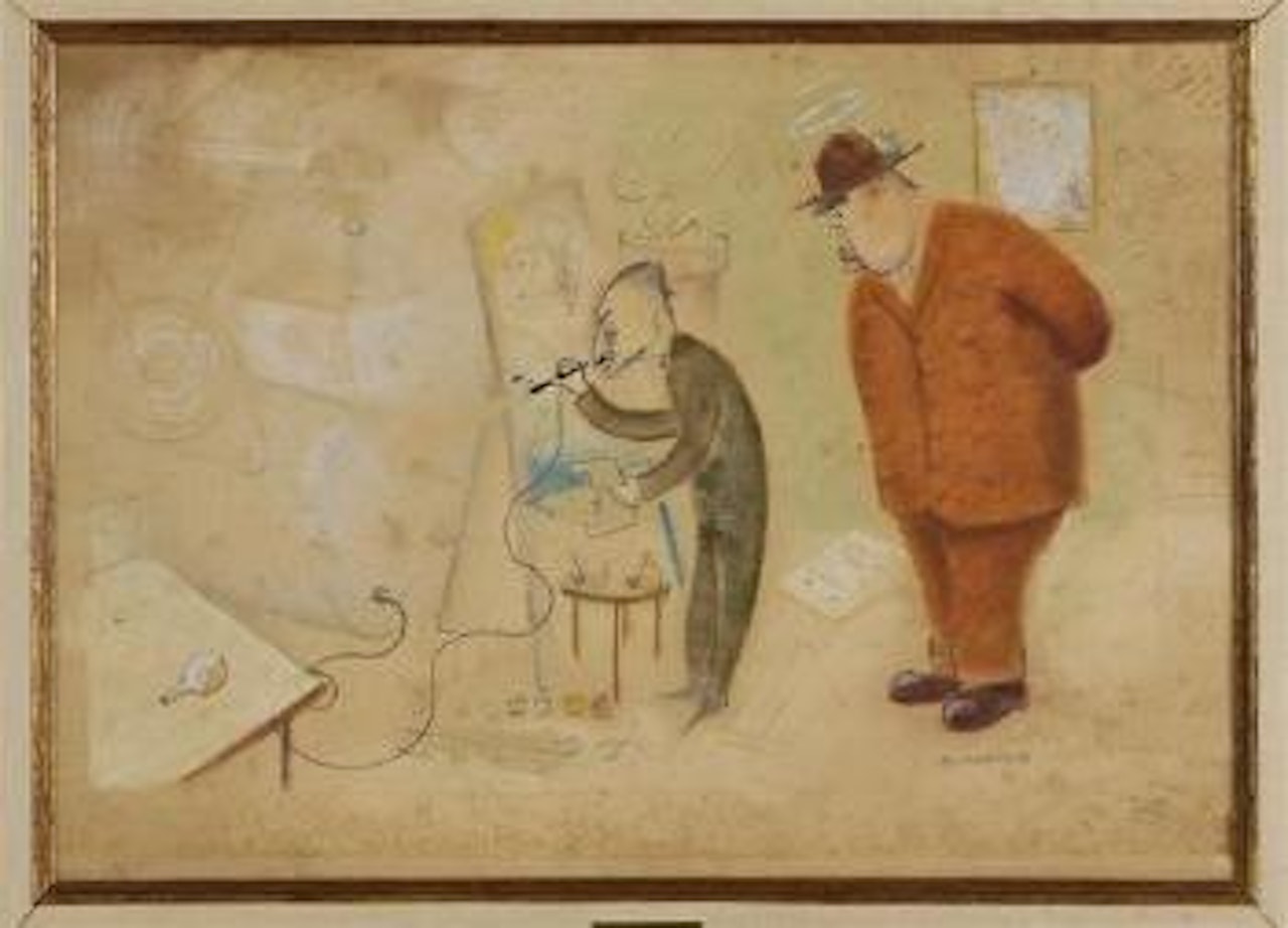 El crítico de arte by Miguel Covarrubias