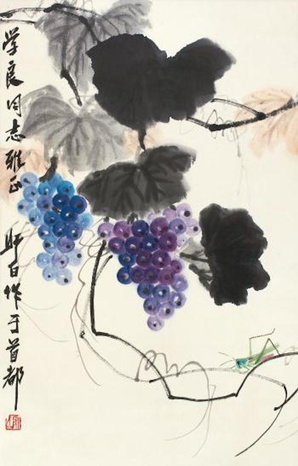 Grapes by Lou Shibai