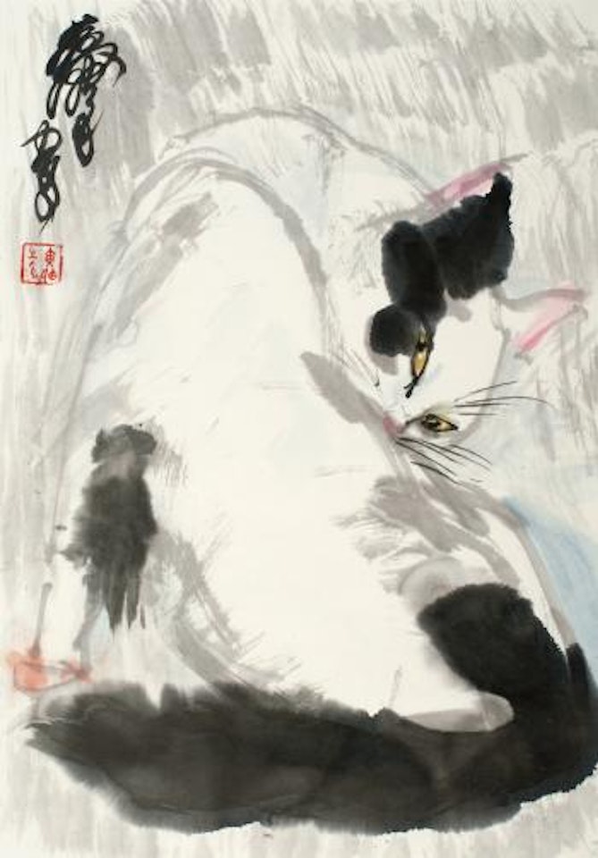 Cat by Huang Zhou
