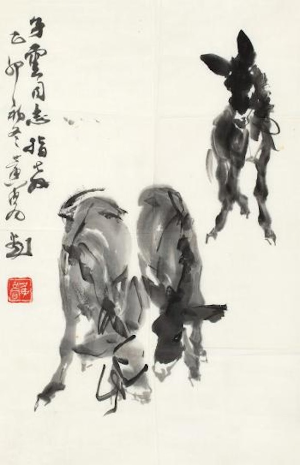 Donkeys by Huang Zhou