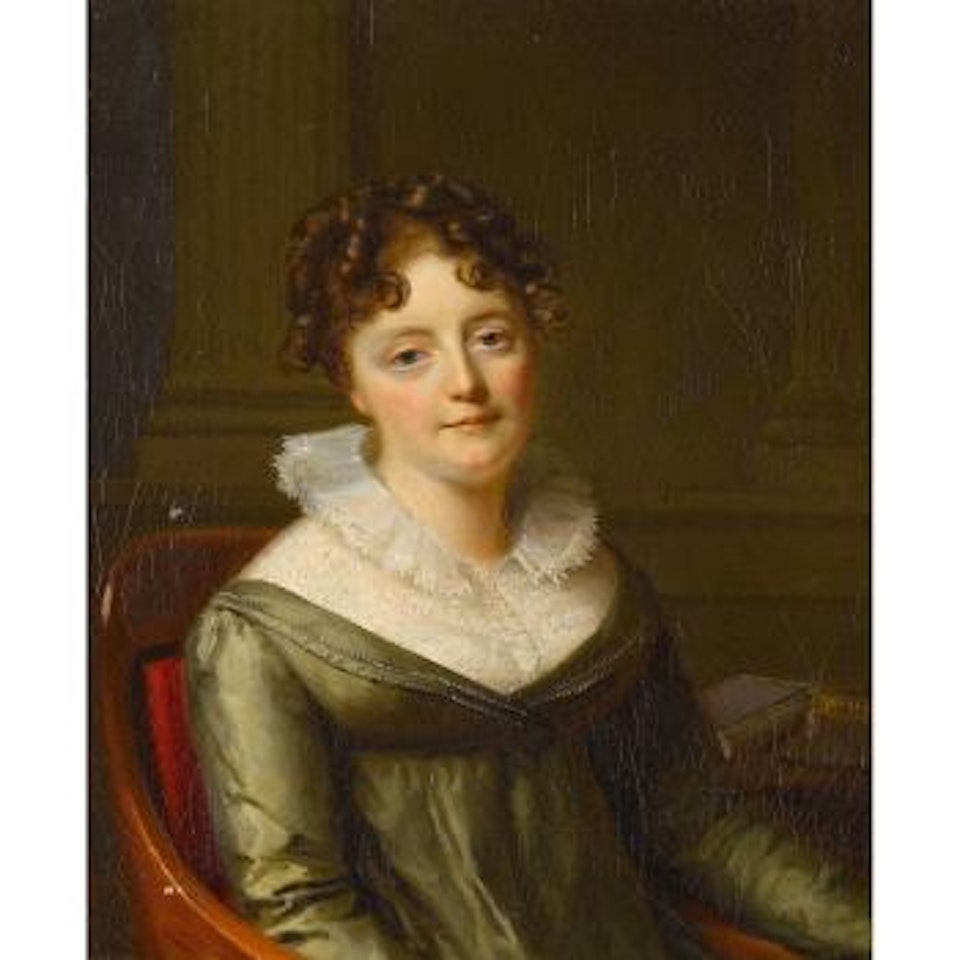 Porträts des Genfer Ehepaares Amat: 1. Charles Jean Jacques Amat (1759-1826). 2. Jaqueline Madeleine Amat (1766-1819), geb. Beurlin by Firmin Massot