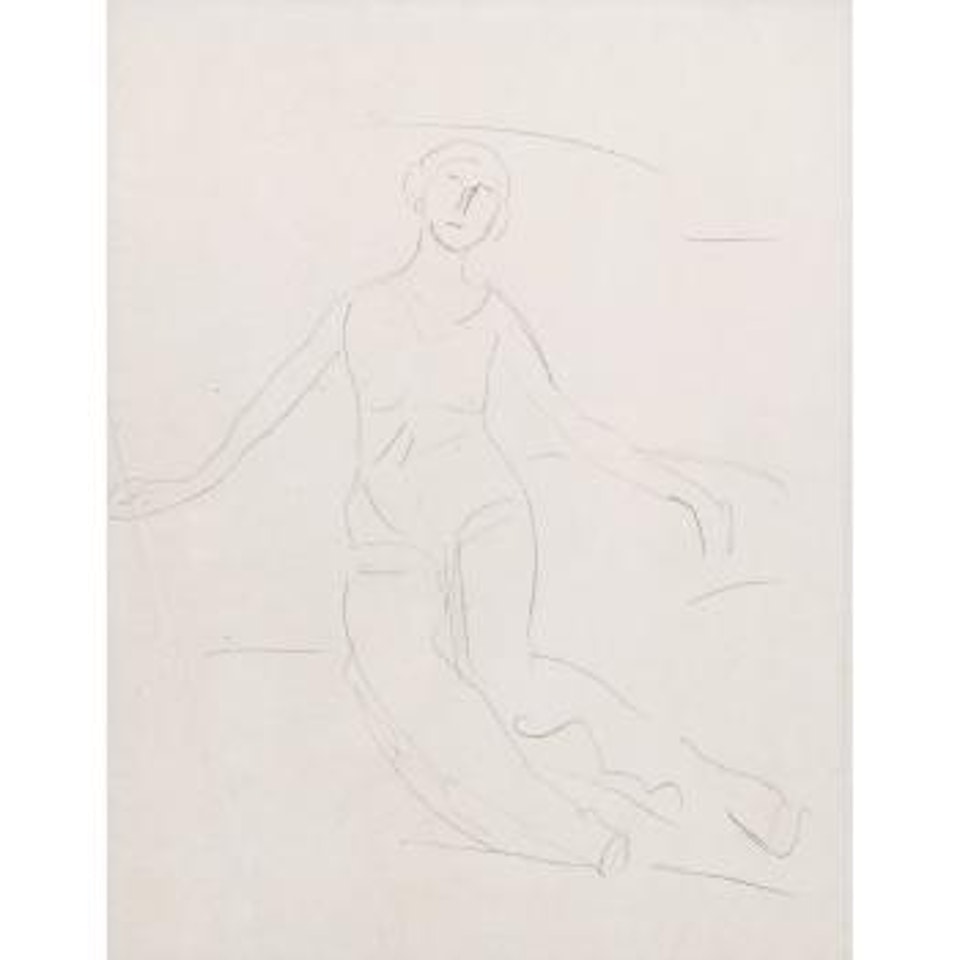 Studie zu Floraison. by Ferdinand Hodler