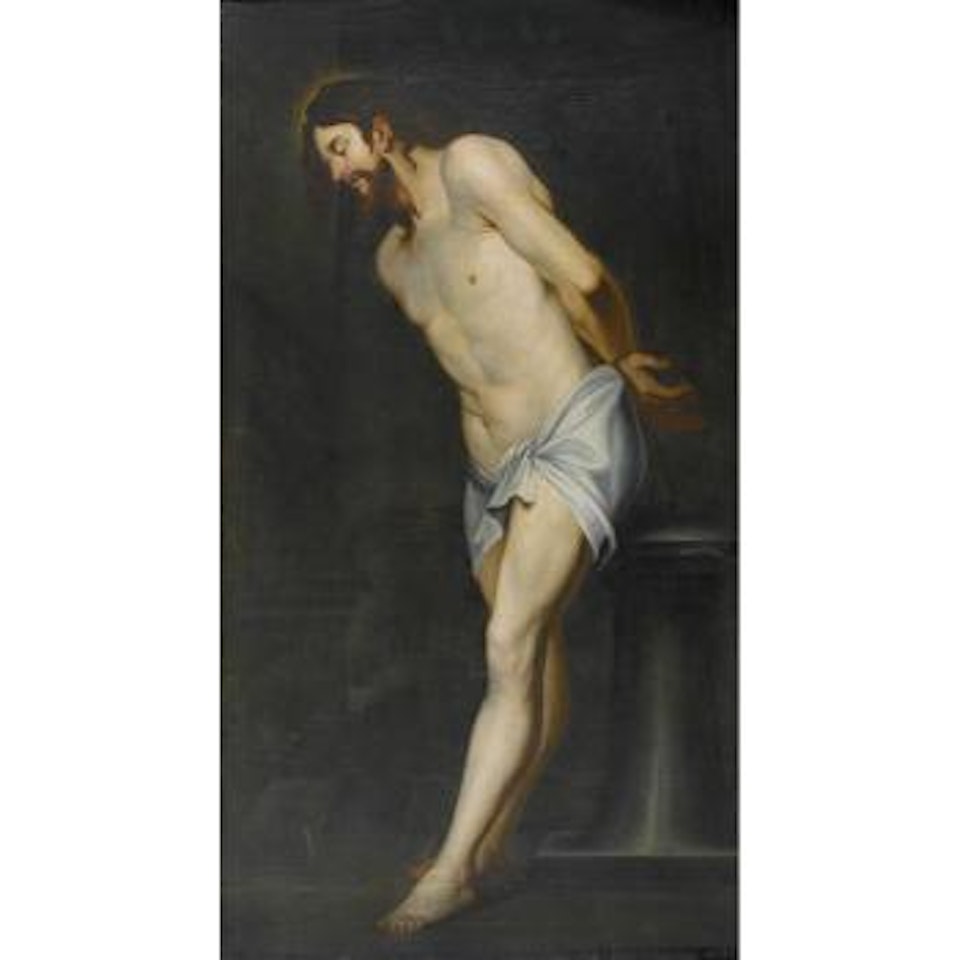 Christus an der Säule. by Gérard Seghers