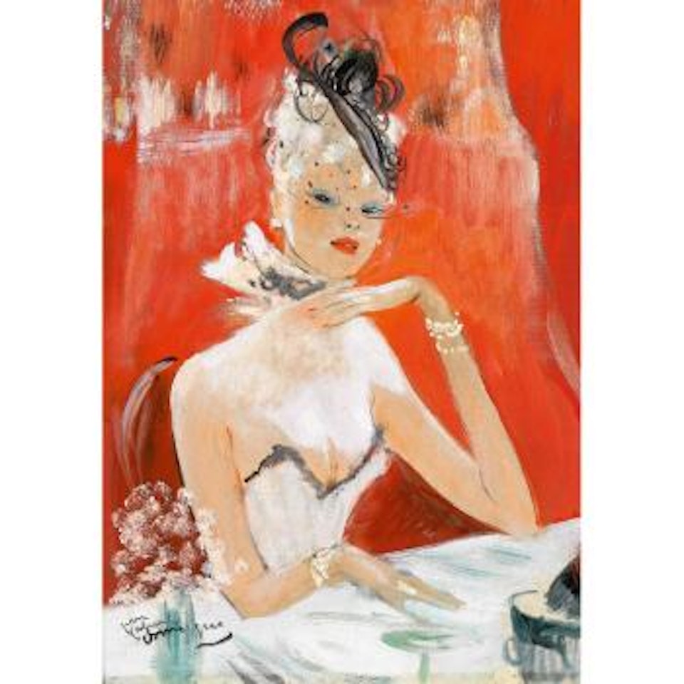 Chaton. by Jean Gabriel Domergue