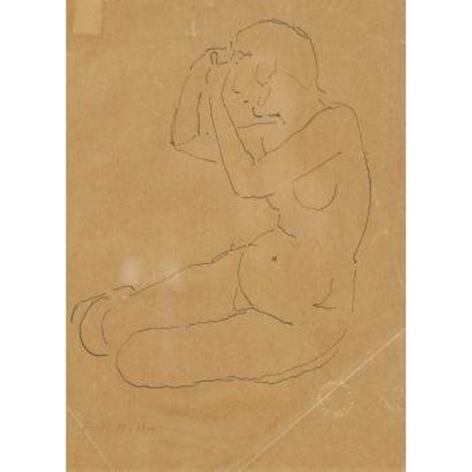 Studie zu Der Tag. by Ferdinand Hodler