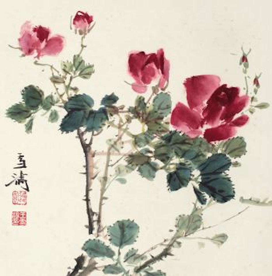 Rose by Wang Xuetao